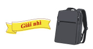 Giải nhì - Balo đựng máy tính